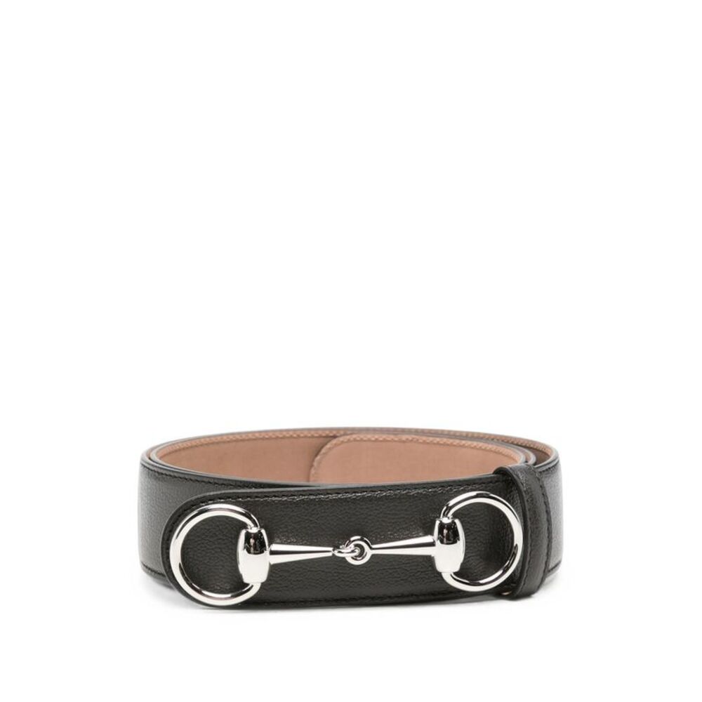 Gucci Black Belts Men